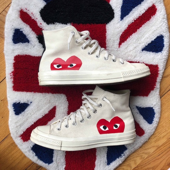 Comme des Garcons Shoes | Commes Des Garons X Chuck Taylor All Star Hi | Poshmark